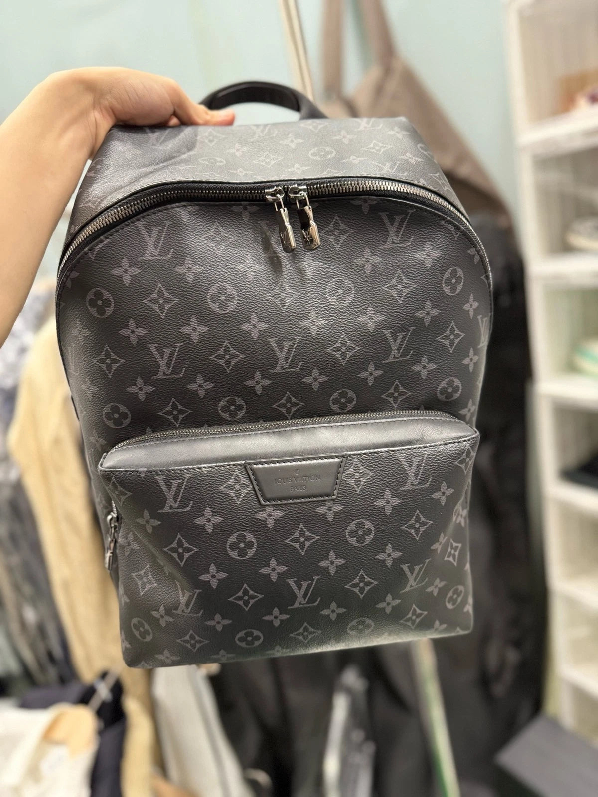 Louis Vuitton Apollo Monogram Canvas Backpack For Unisex