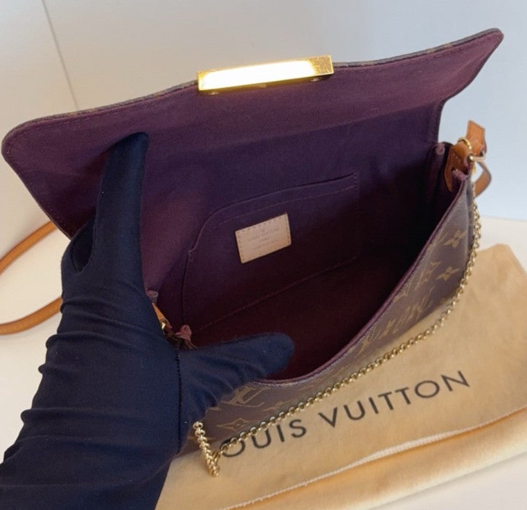 Louis Vuitton Favourite Monogram Chain Shoulder bag Crossboyd Vintage Women