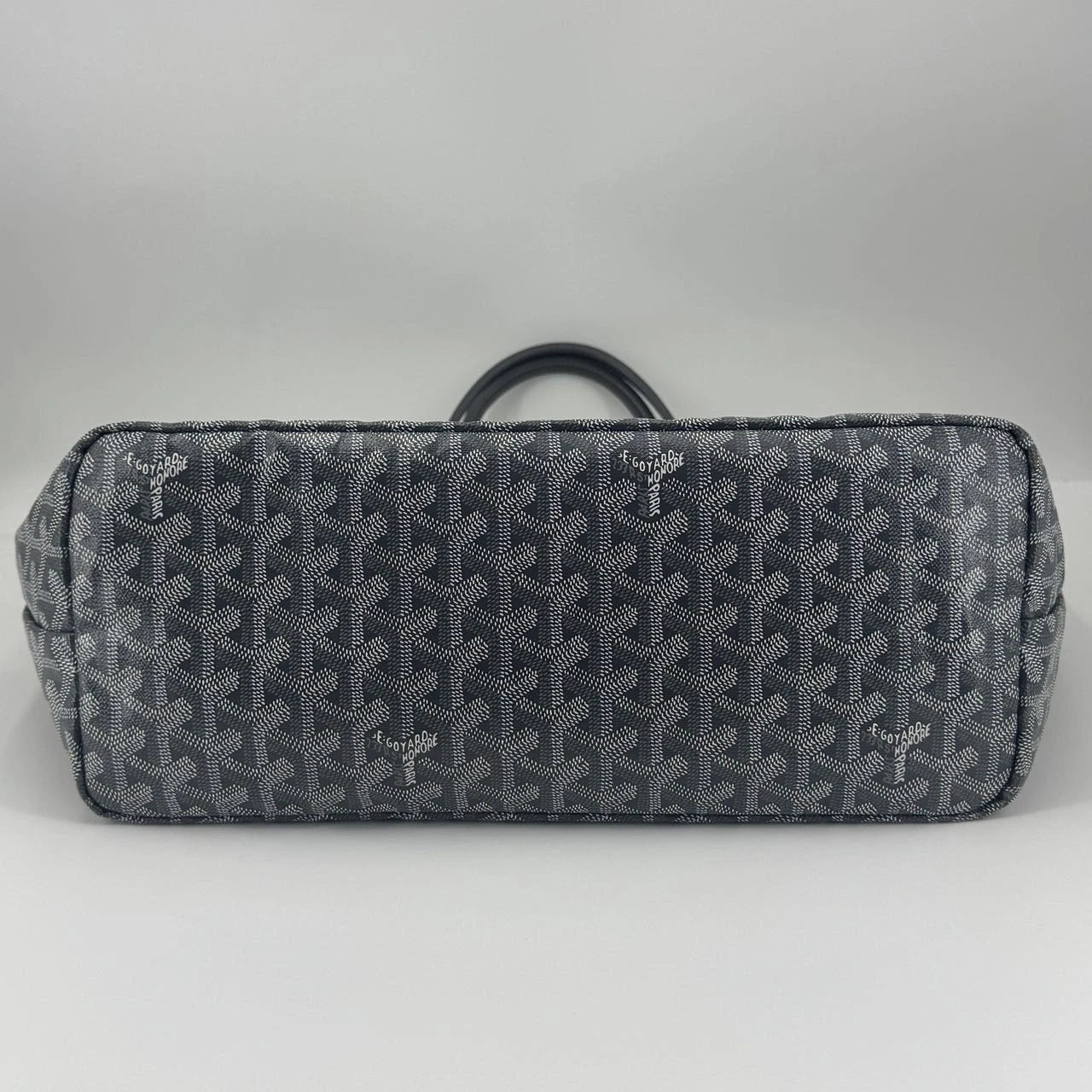 Goyard Artois Mini Gray Canvas Tote Shoulder Handbag For Women