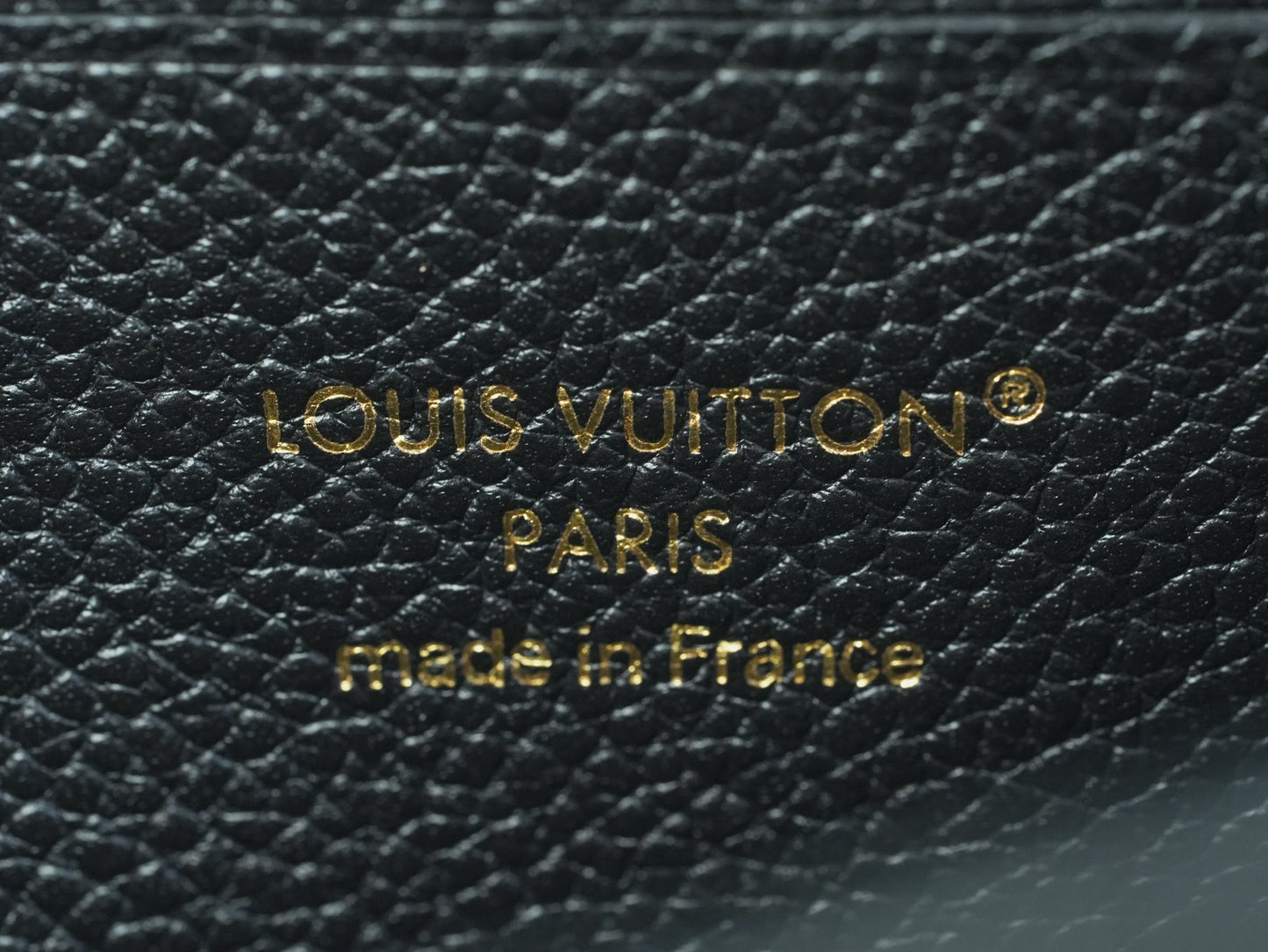 Louis Vuitton Black Monogram Empreinte NANO Madeleine Crossbody Handbag
