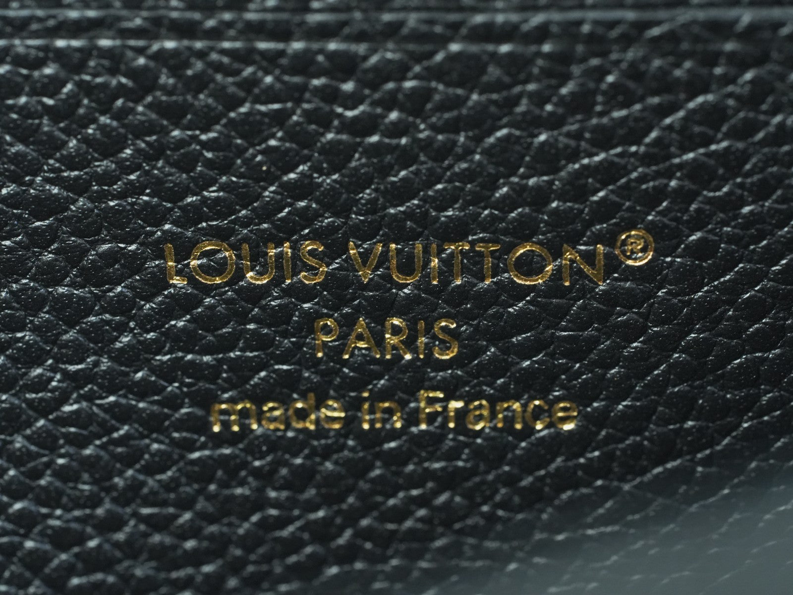 Louis Vuitton Black Monogram Empreinte NANO Madeleine Crossbody Handbag