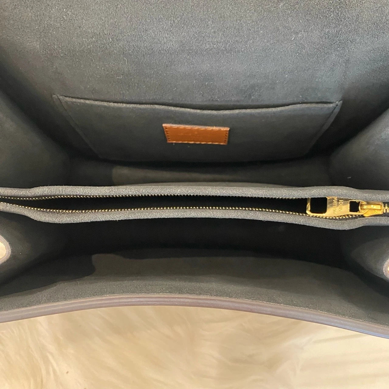 Louis Vuitton Daphne Medium Monogram Shoulder Crossbody Bag Brown