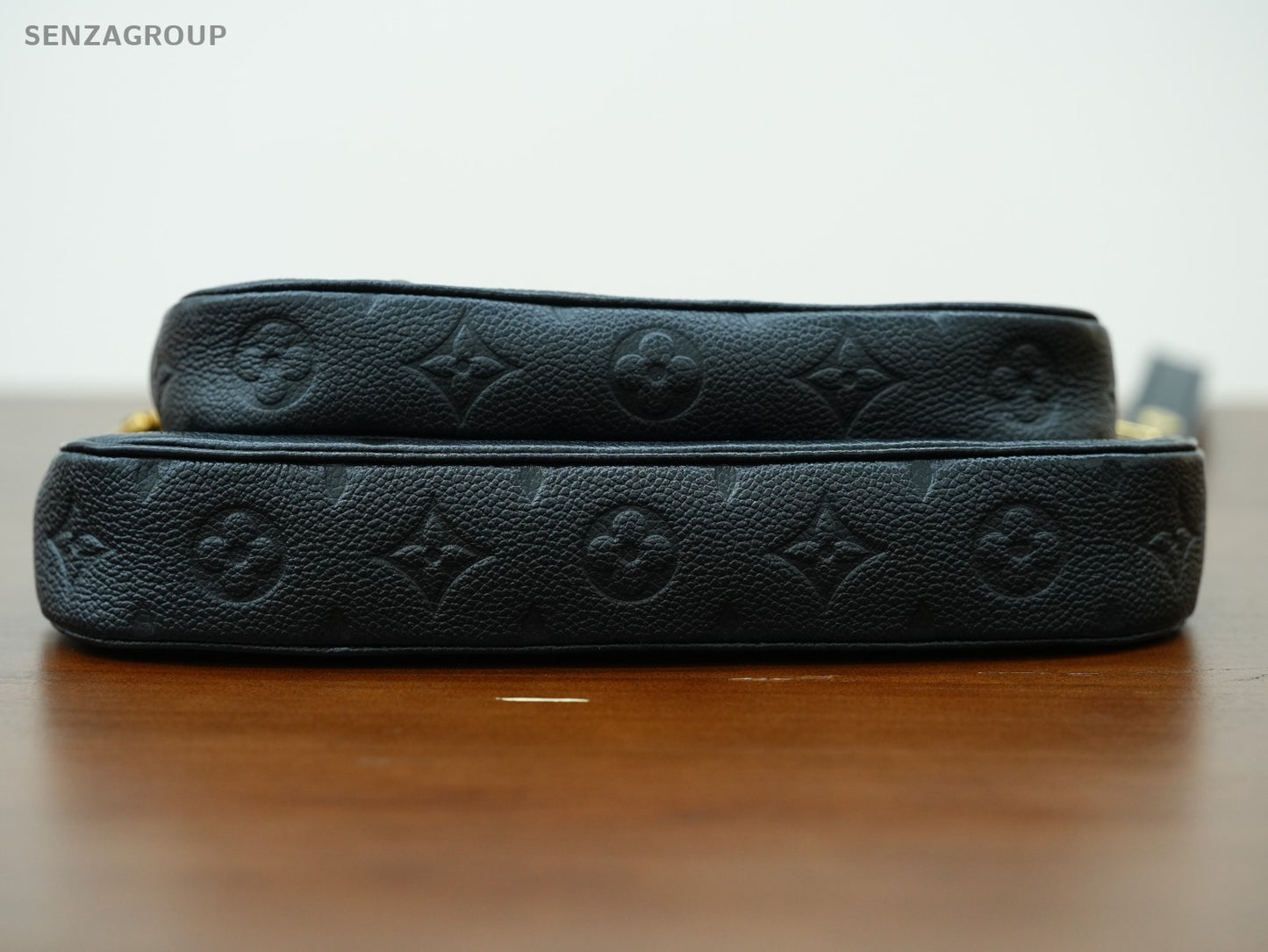 Louis Vuitton Multi Pochette Black Monogram Empreinte Shoulder bag Women Classic