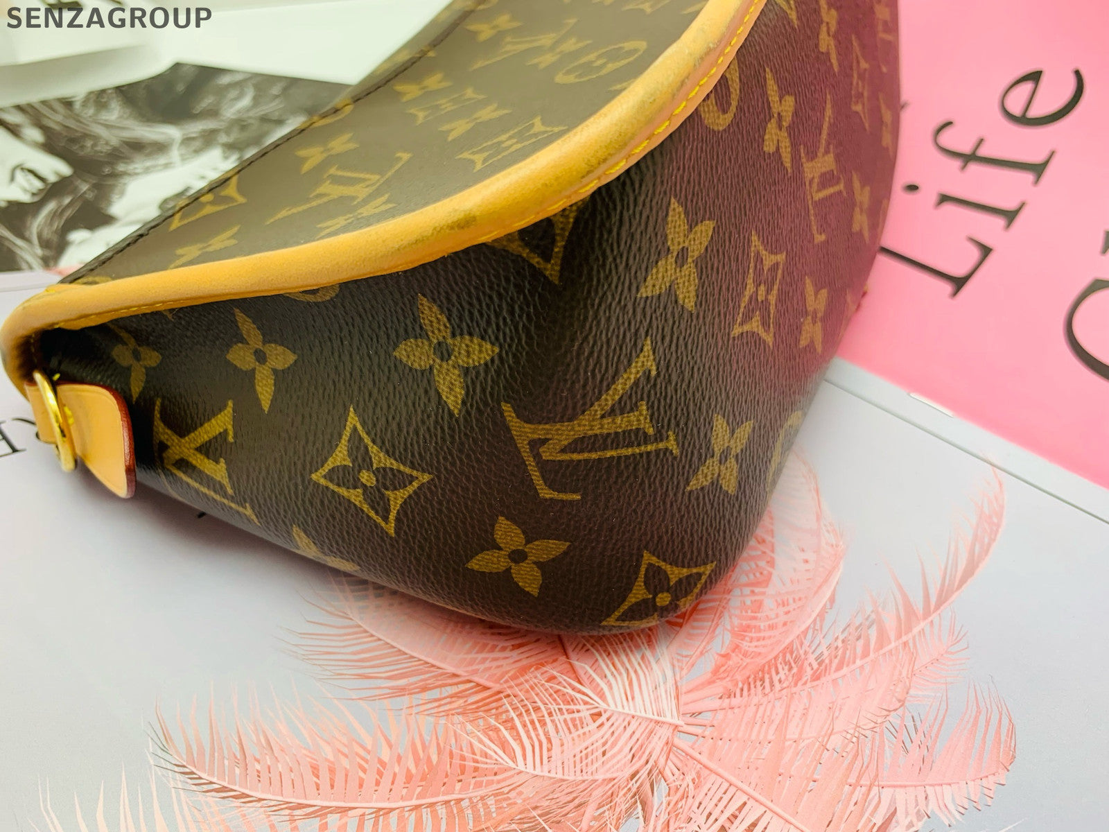 Louis Vuitton Monogram Canvas Baguette Shoulder Bag - Classic Women's