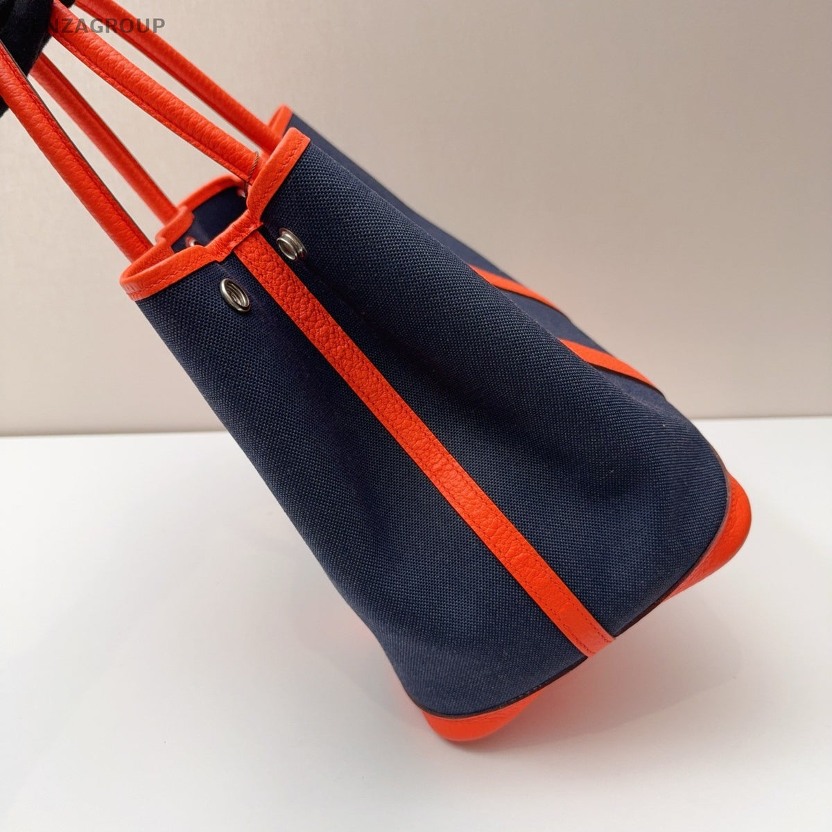 Hermes Garden Party36 Tote Canvas Top Handle Handbag Women