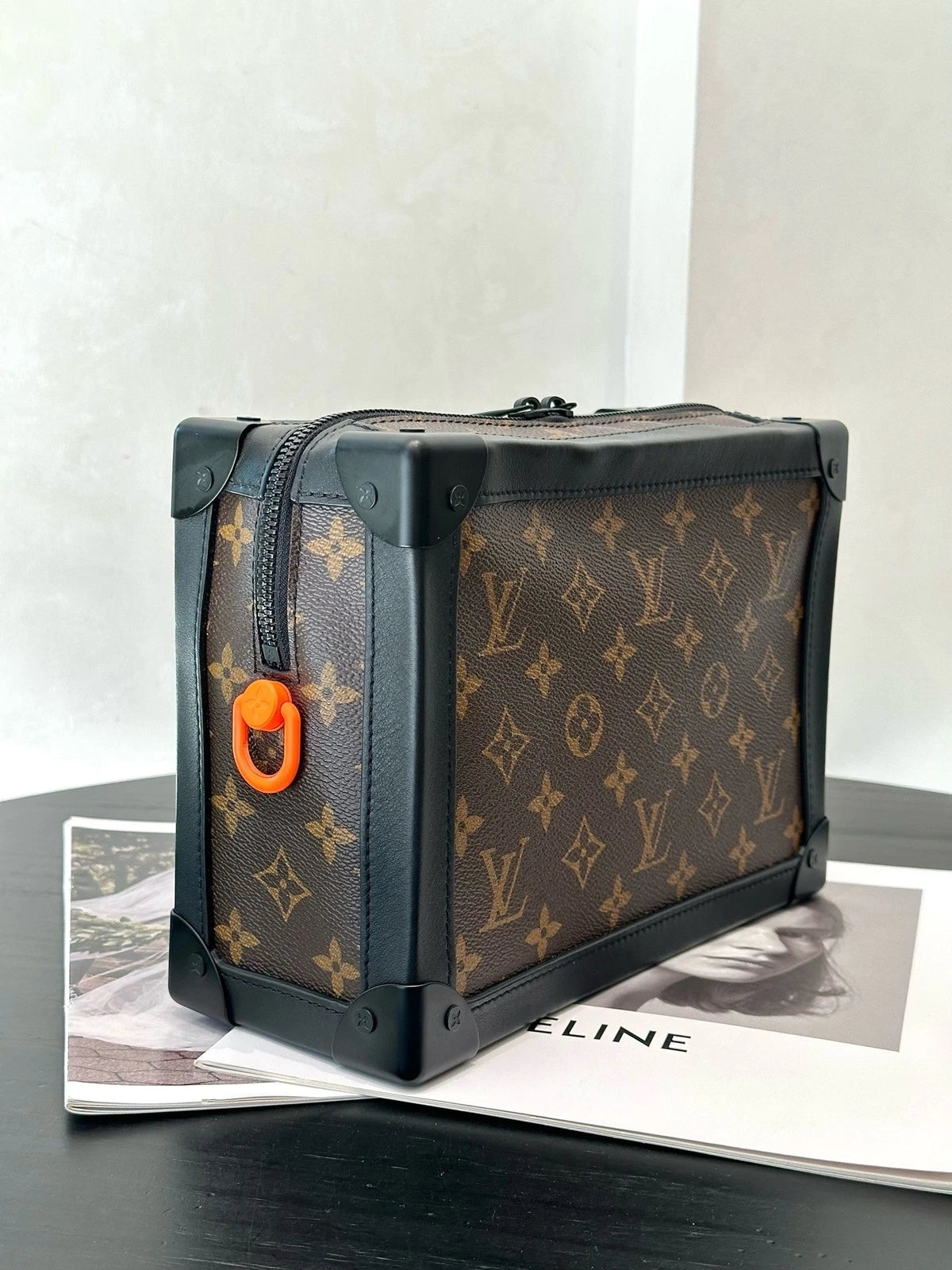 Louis Vuitton Black Soft Trunk Crossbody Bag For Women
