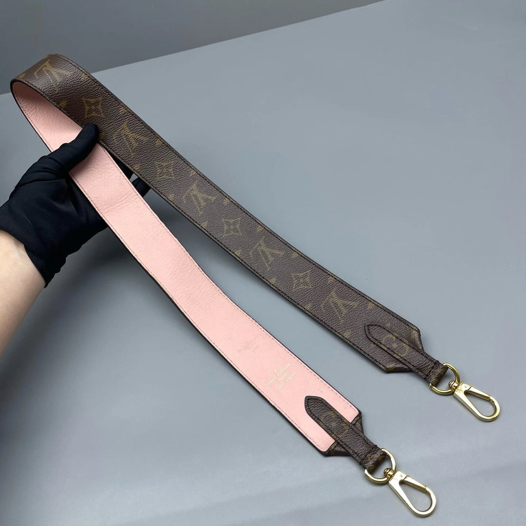 Louis Vuitton Tivoli MM Monogram Top Handle Crossbody Brown Gold Women Classic