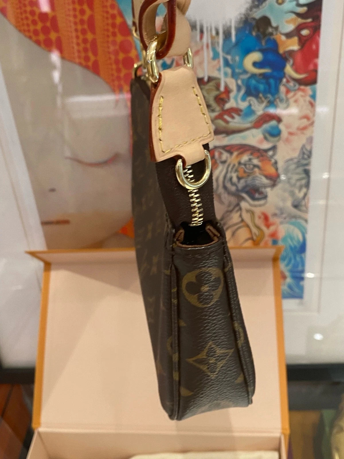 Louis Vuitton Large Mahjong Bag Women Shoulder Crossbody Bag