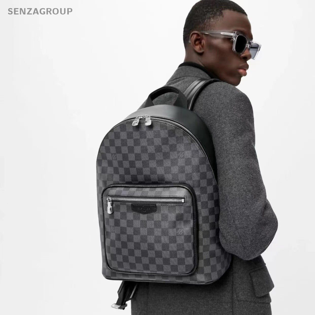 Louis Vuitton Josh Damier Ebene Backpack Black