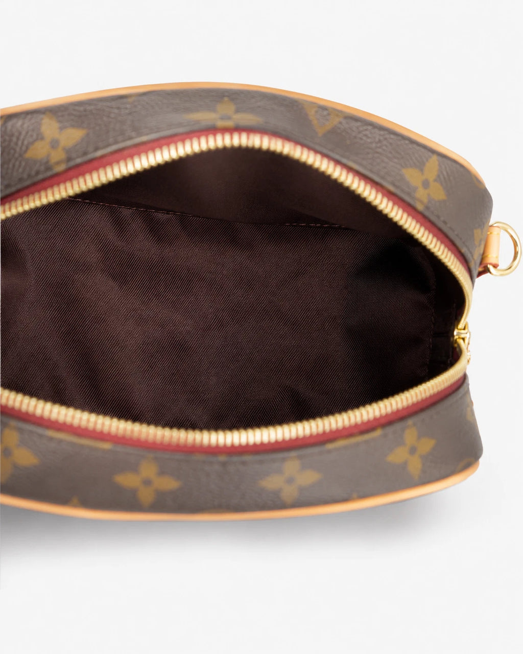 Louis Vuitton Deauville Monogram Canvas Shoulder Bag Crossbody Excellent