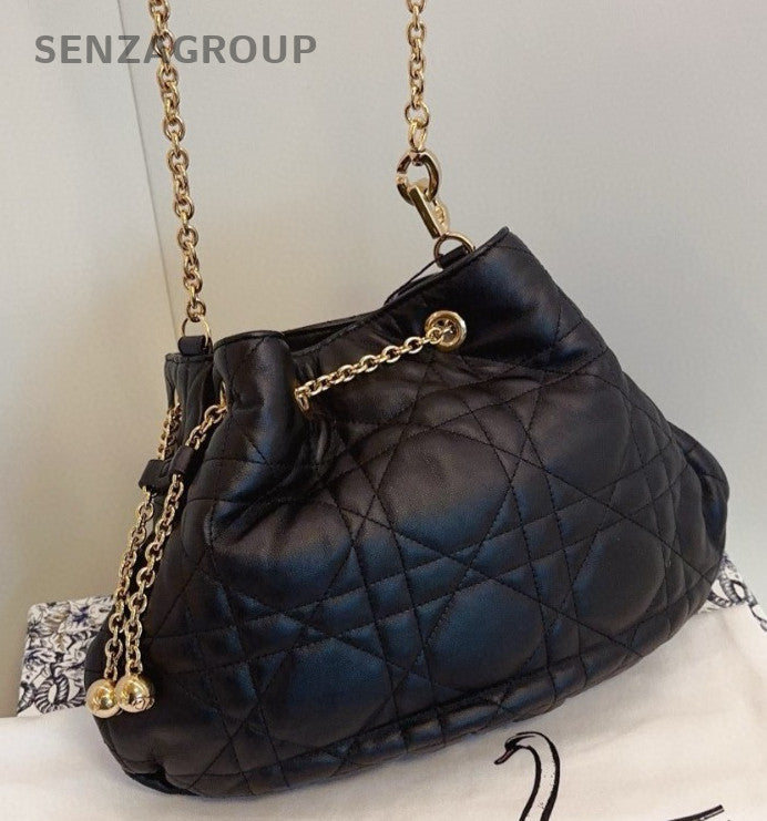 Chirstian Dior Summer Series AMMI Drawstring Shoulder bag