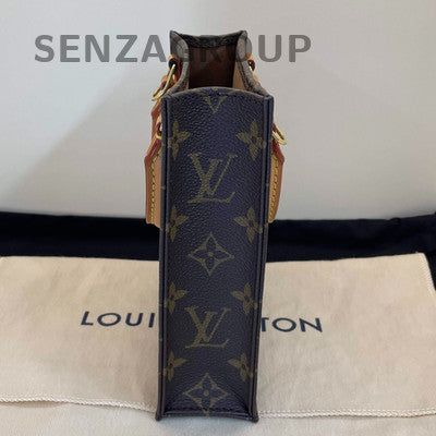 Louis Vuitton Monogram Tote Handbag Shoulder Bag Brown Classic Women