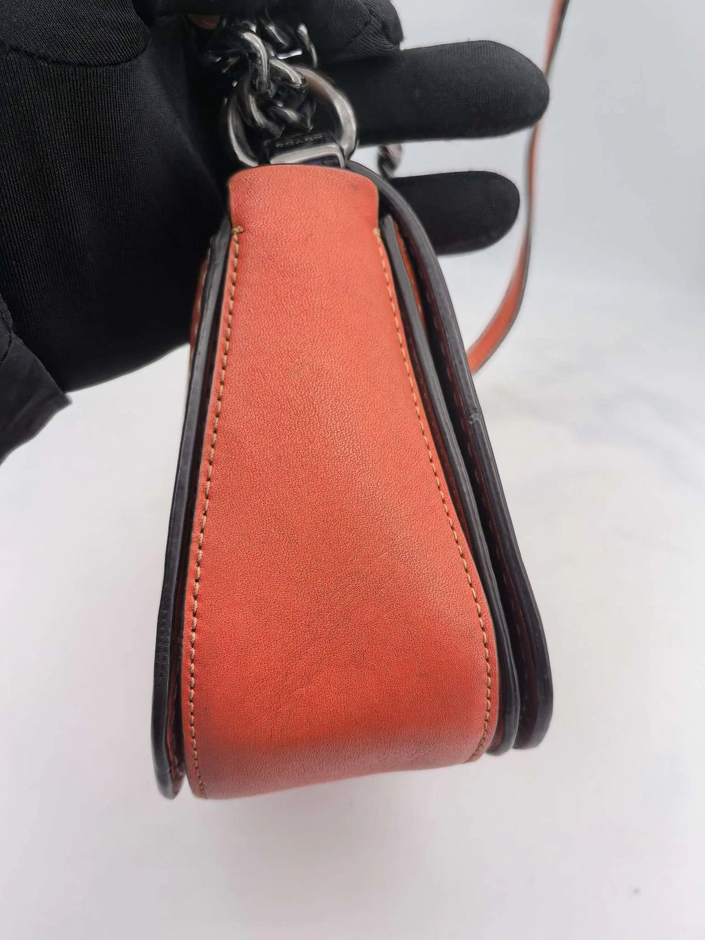Coach Women's Leather Chain Shoulder Bag