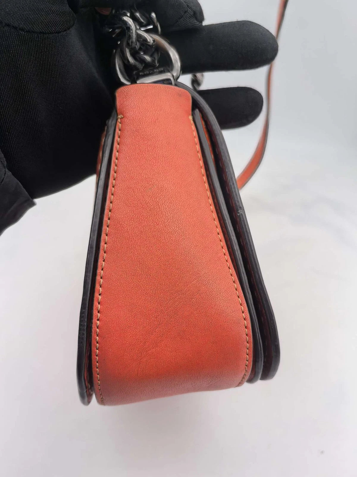 Coach Women's Leather Chain Shoulder Bag