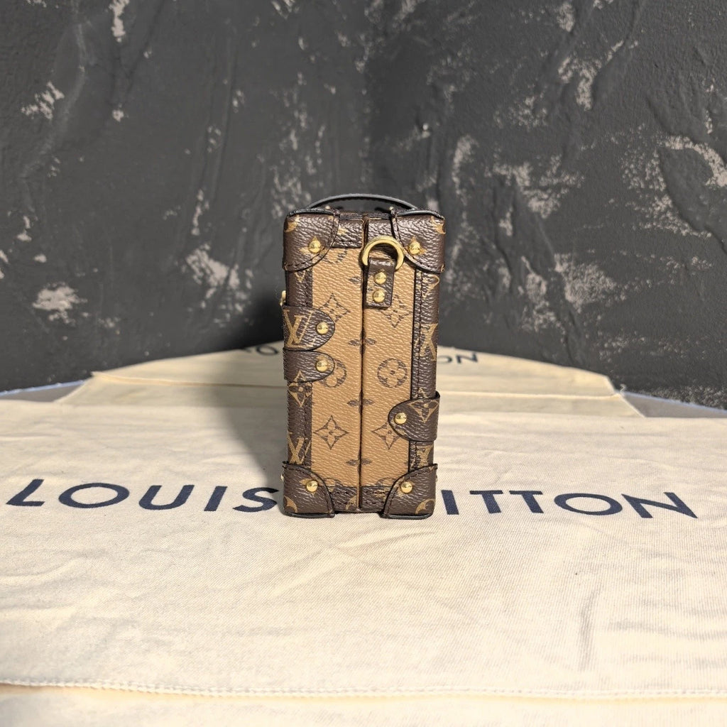 Louis Vuitton Canvas Hard Square Box Crossbody For Women