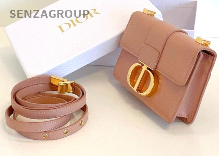 Christian Dior Micro Montaigne bb Shoulder bag Nude pink Crossboy Women