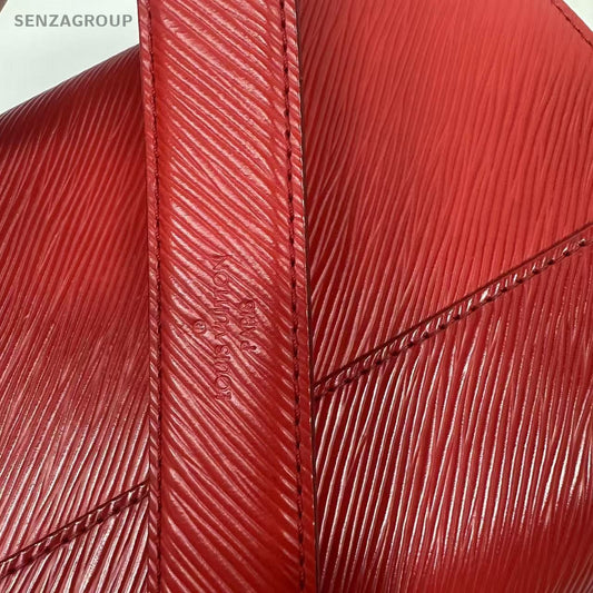 Louis Vuitton Twist Epi Leather Red with silver Shoulder Crossbody bag