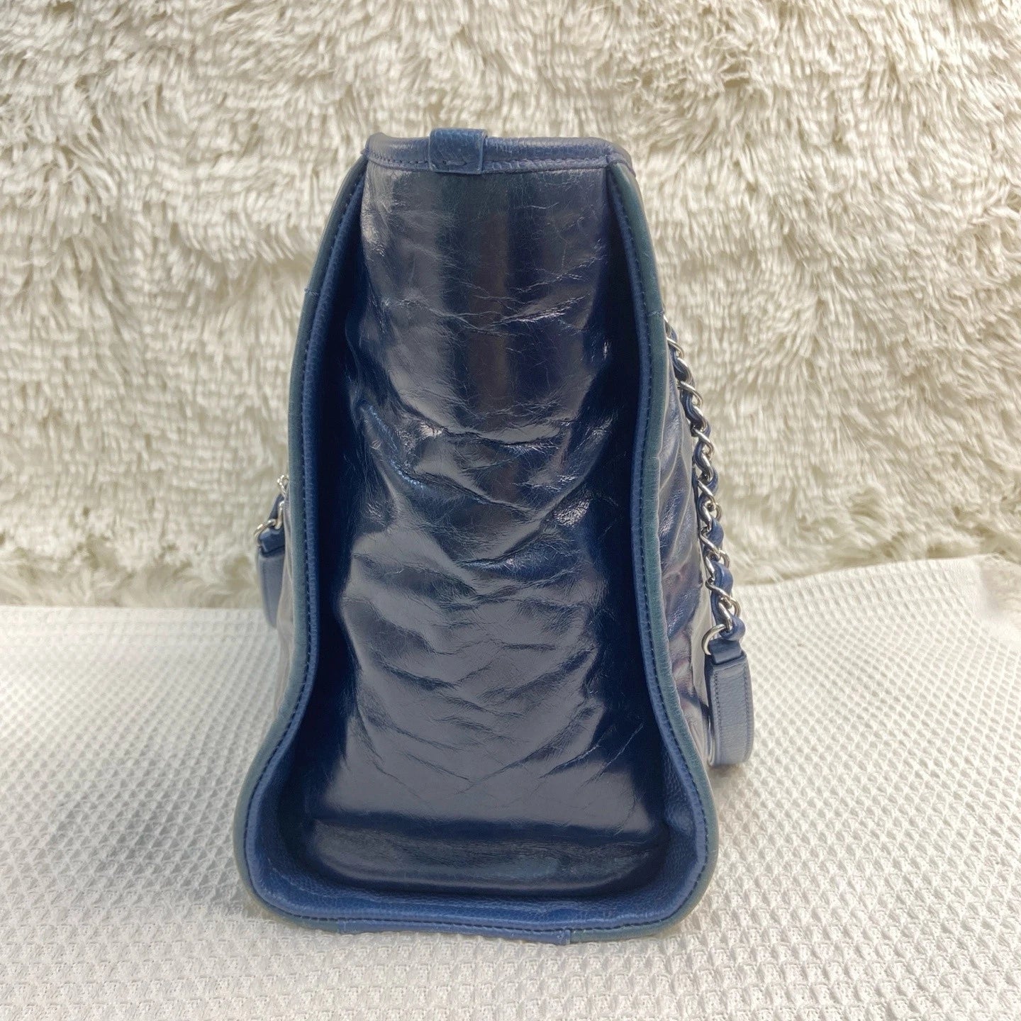 CHANEL Blue Beach Tote Bag For Women