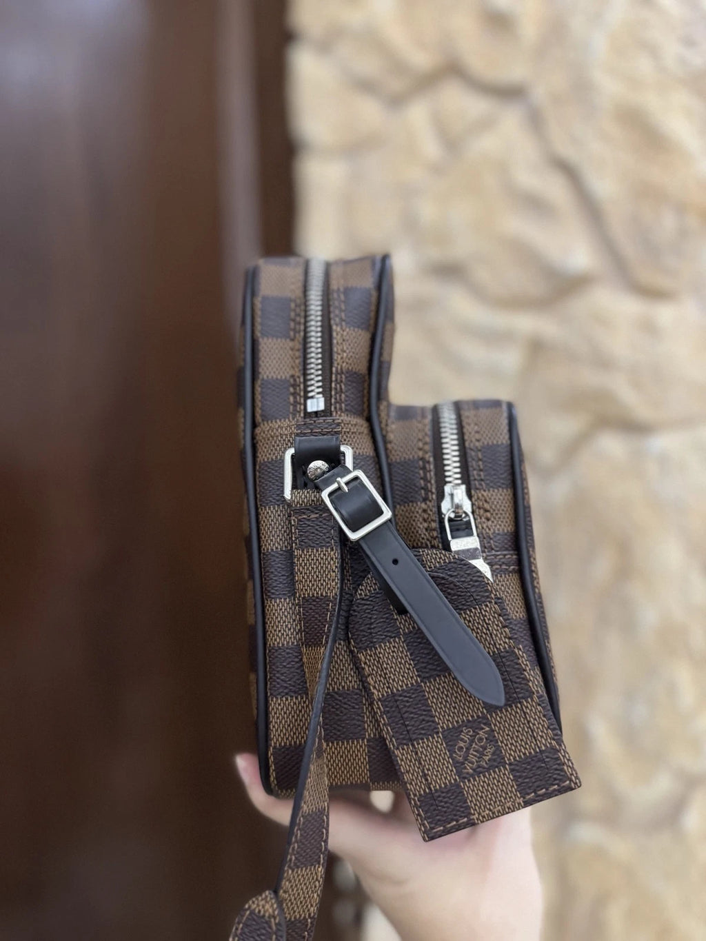 Louis Vuitton Rare Limited Edition Zebra Zoo Camera Crossbody Bag Women