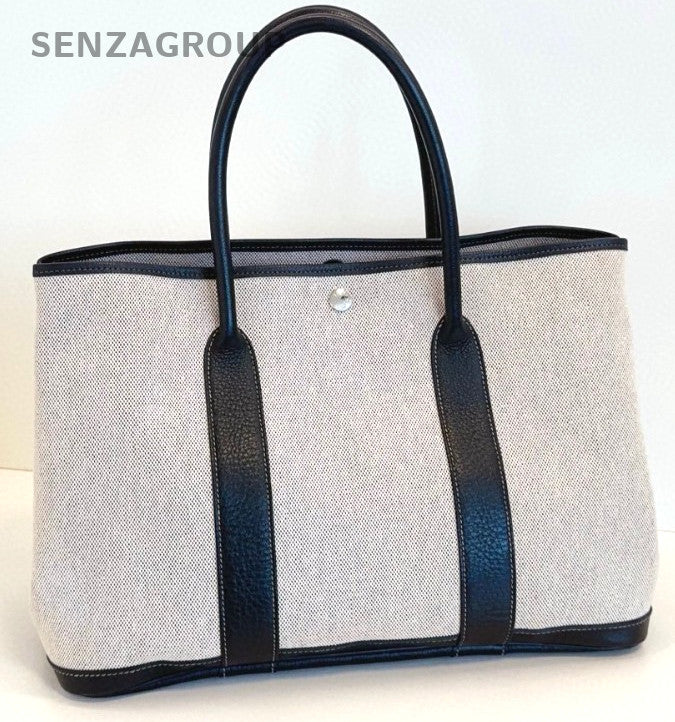 Hermes Garden Party Top Handle bag GP36 Classic PANDA COLOR Almost Brand NEW