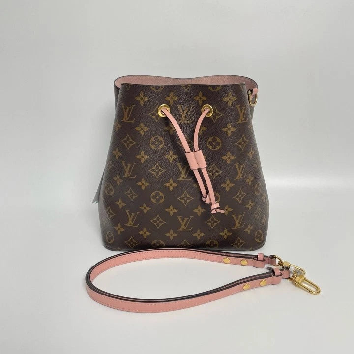 Louis Vuitton Neonoe Canvas Bucket Bag For Women