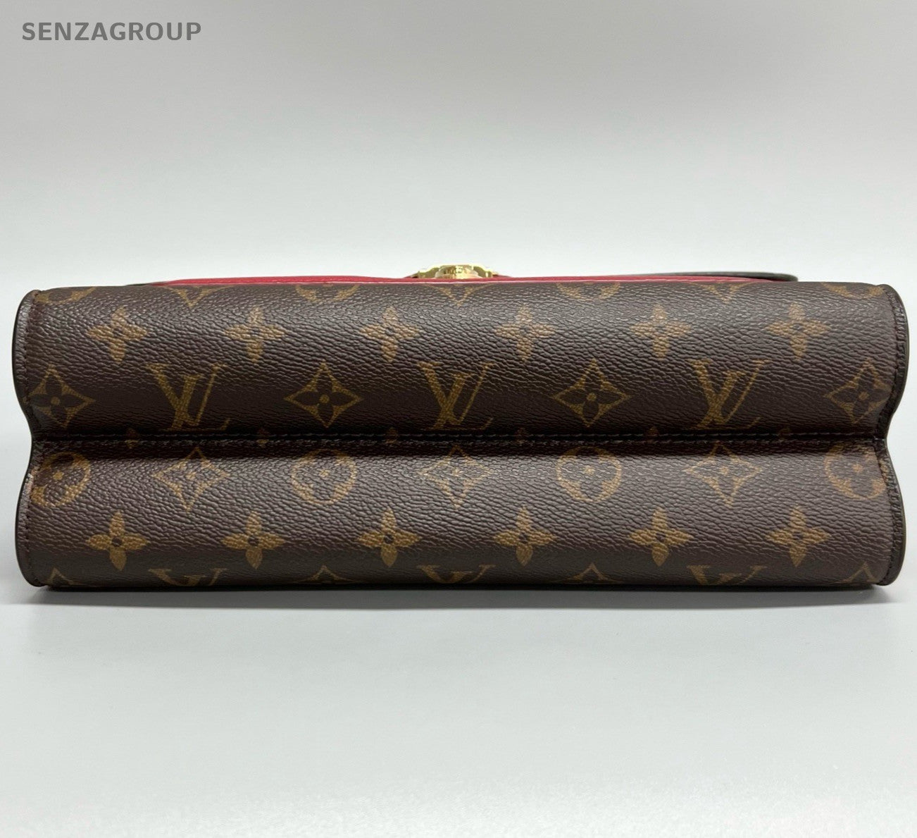 Louis Vuitton Victoire Monogram Chain Shoulder Bag Crossbody Brown Gold Women