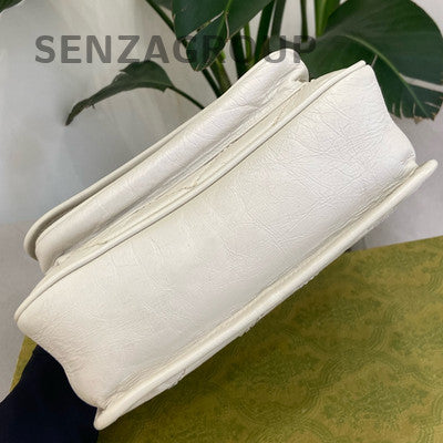 Saint Laurent Niki Small Chain Shoulder Bag in White - Classic Fashion for Women
