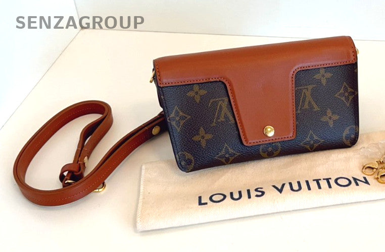 Louis Vuitton Padlock on srtap Chip Version Chain Shoulder Handbag Monogram