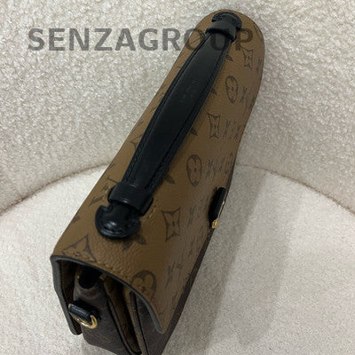 Louis Vuitton Monogram Canvas & Leather Courier Messenger Bag - Brown Gold