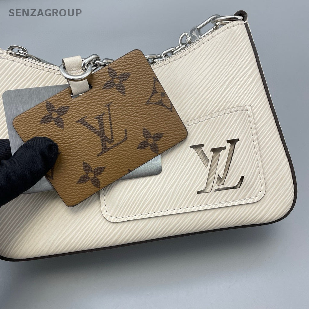 Louis Vuitton Marelle PM Cream White 2WAY Shoulder bag Women