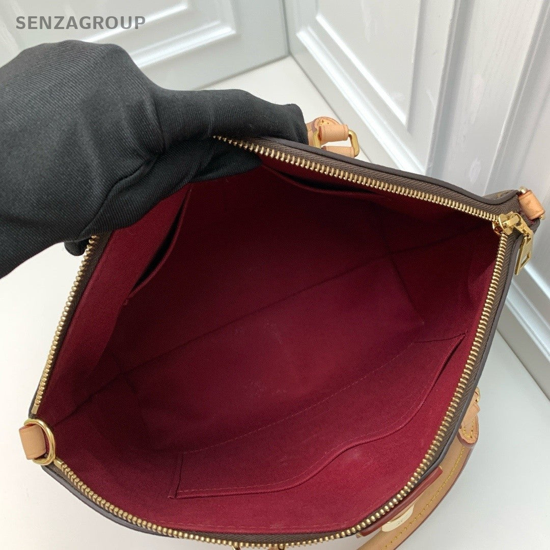 Louis Vuitton Boetie Monogram Handbag Crossbody Bag Women Brown Almost Brand new