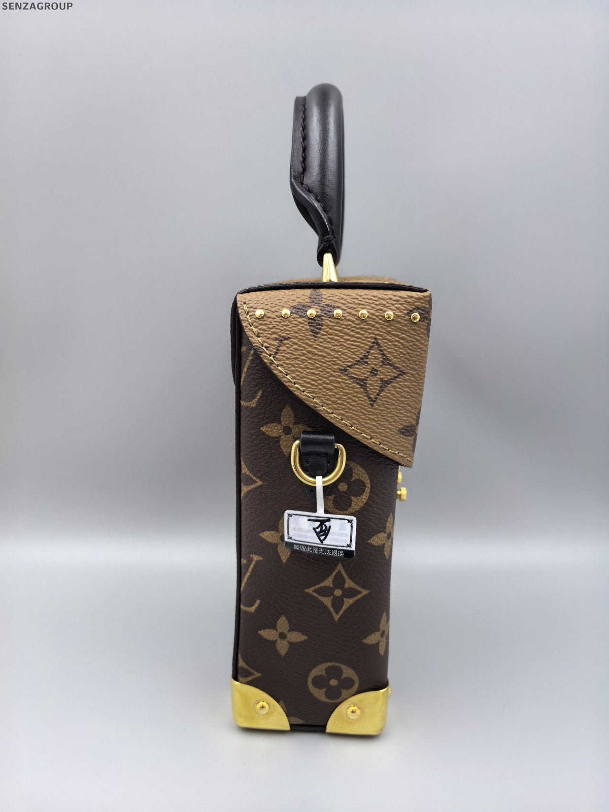 Louis Vuitton Monogram Camera Box Bag Brown Crossbody Shoulder Bag