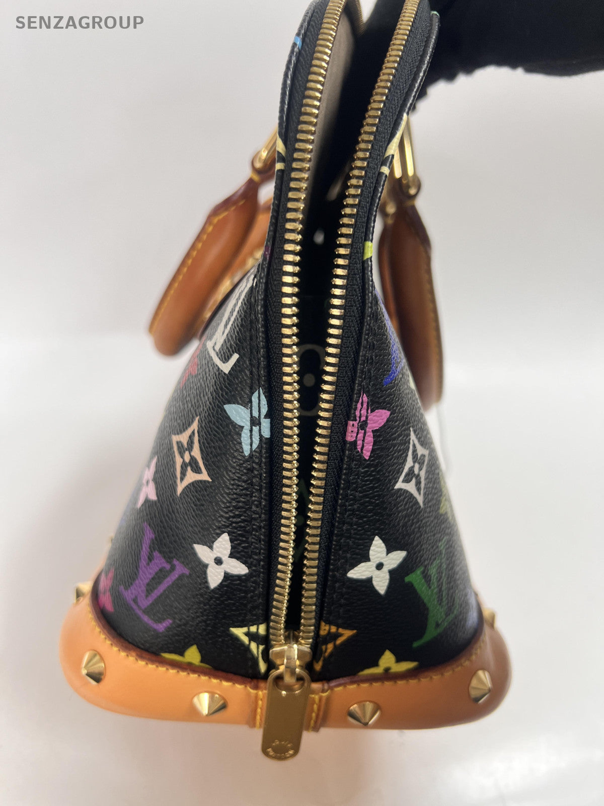 Louis Vuitton Alma GM Multi Color Monogram Top Handle Bag Women Classic Designer