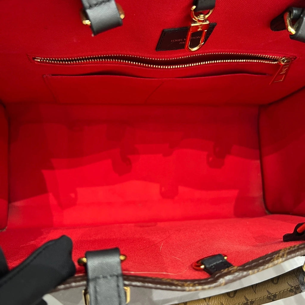 Louis Vuitton Canvas Monogram OnTheGo Medium Tote Bag For Women