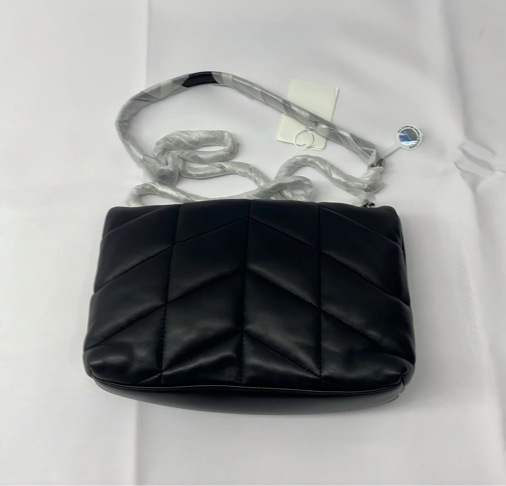 Saint Laurent Puffer Quilted Shoulder Bag For Women