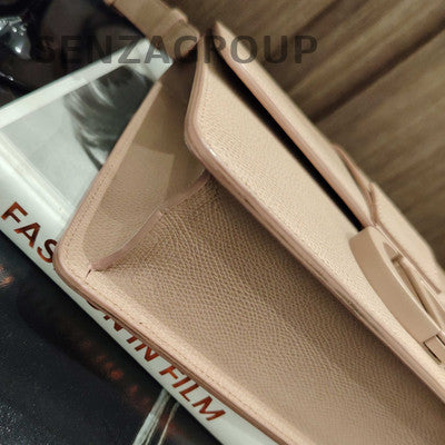 Dior Montaigne Shoulder Bag Pink Gold Hardware Classic Fashion Women