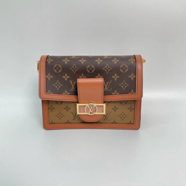 Louis Vuitton Daphne Medium Caramel Monogram Shoulder Bag For Women