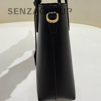 Saint Laurent Black Gold Mini Tote Bag - Women's Classic Crossbody Shoulder Bag