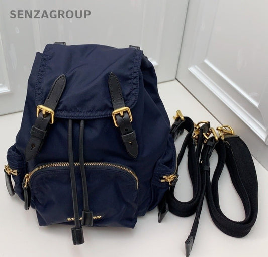 Burberry Backpack Shoulder Bag Blue