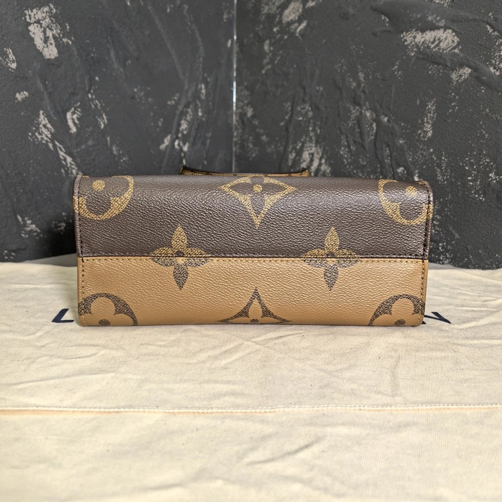 Louis Vuitton OnTheGo Small Canvas Tote Bag For Women