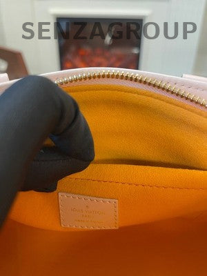 Louis Vuitton ONTHEGO EAST WEST Pink Gold Clasp Tote Bag