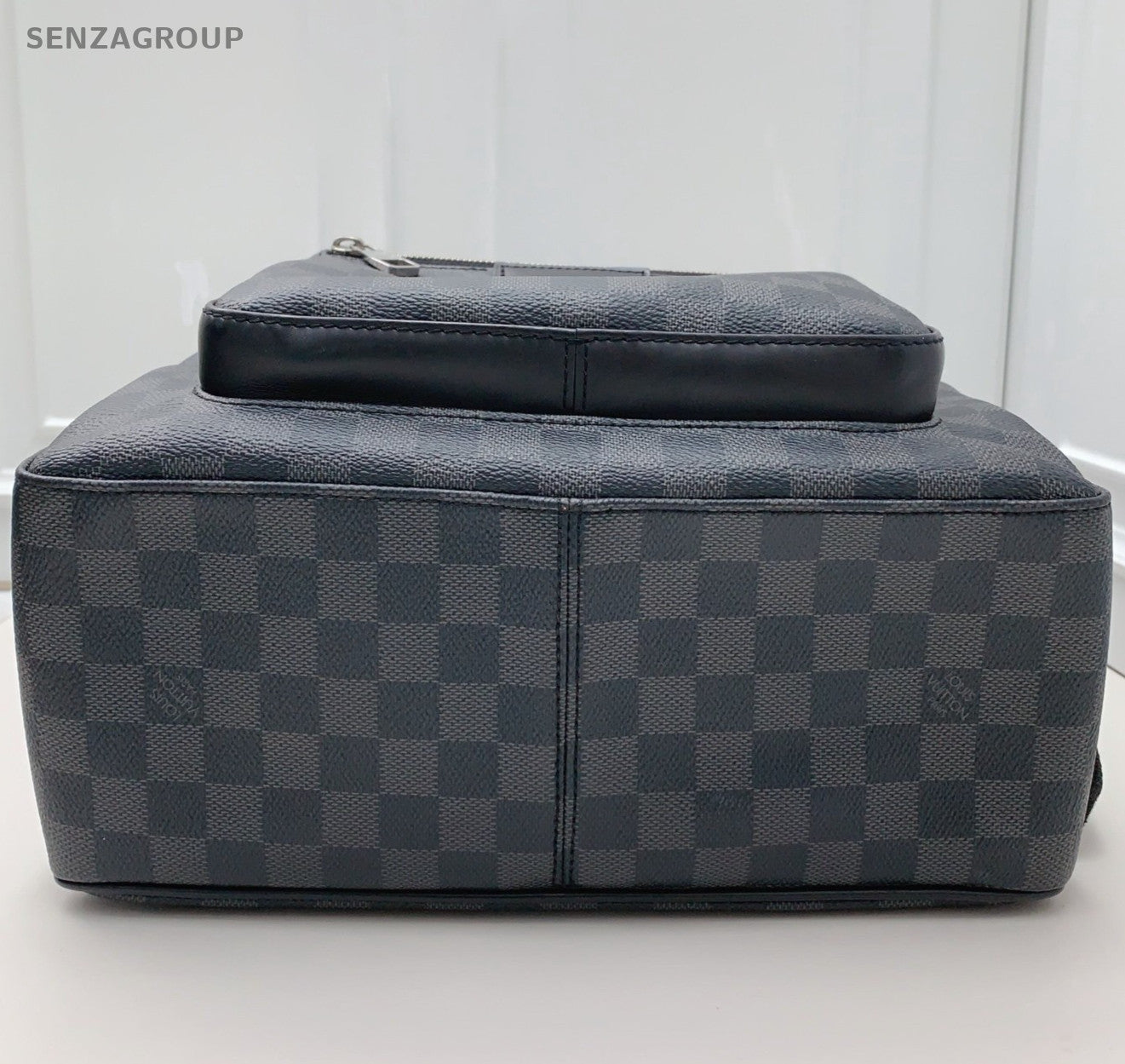 Louis Vuitton Discovery Damier Backpack Black Silver Unisex Adults Classic