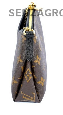 Louis Vuitton Monogram Pallas Clutch  Shoulder Bag M41639