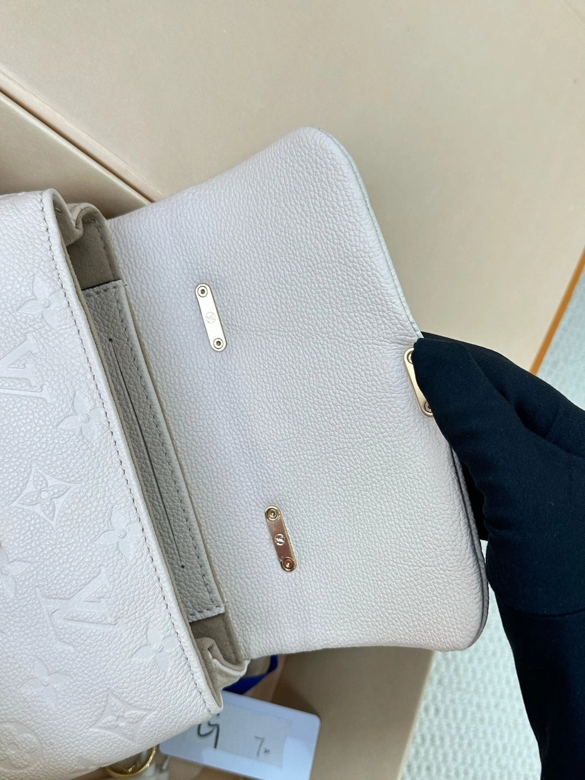 Louis Vuitton White Madeleine Nano Crossbody Bag For Women
