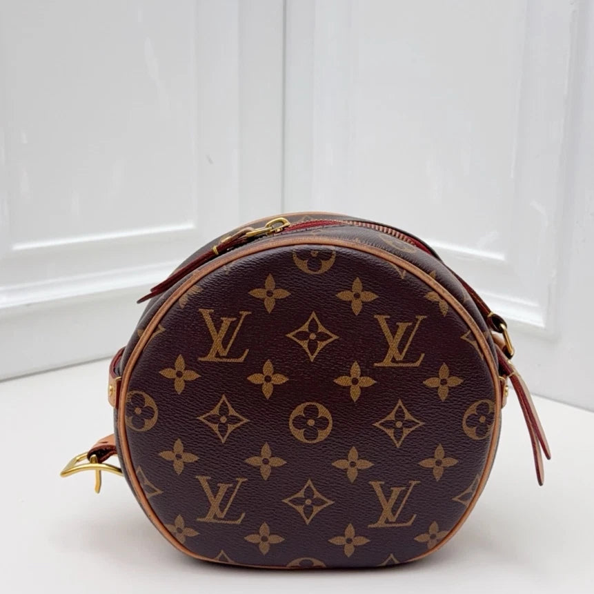 Louis Vuitton Monogram PM Shoulder Crossbody Bag Brown Women Classic