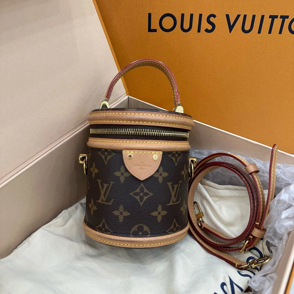 Louis Vuitton Monogram Canvas Nano Cannes Bucket Bag For Women