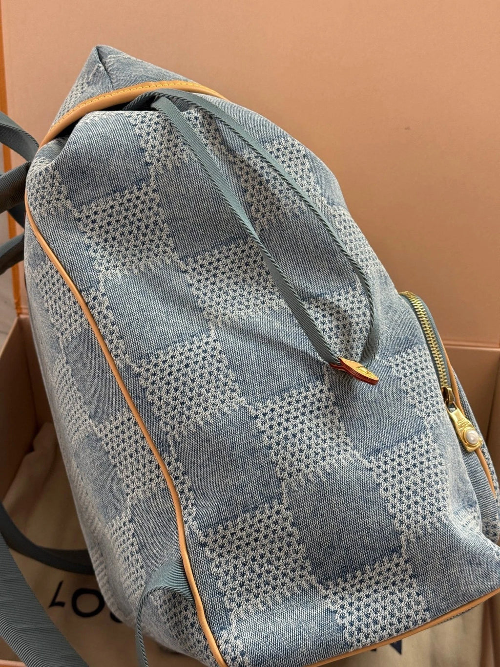 Louis Vuitton Montsouris Denim Backpack
