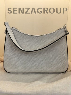 Louis Vuitton Marelle Epi Leather Chain Shoulder Bag Silver