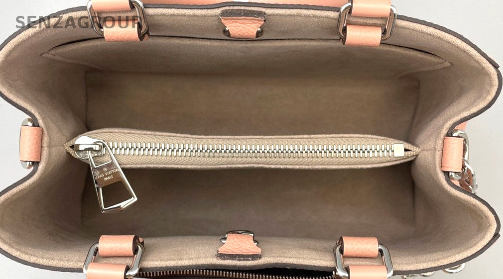 Louis Vuitton Marelle Epi Leather Top Handle Pink Handbag Women