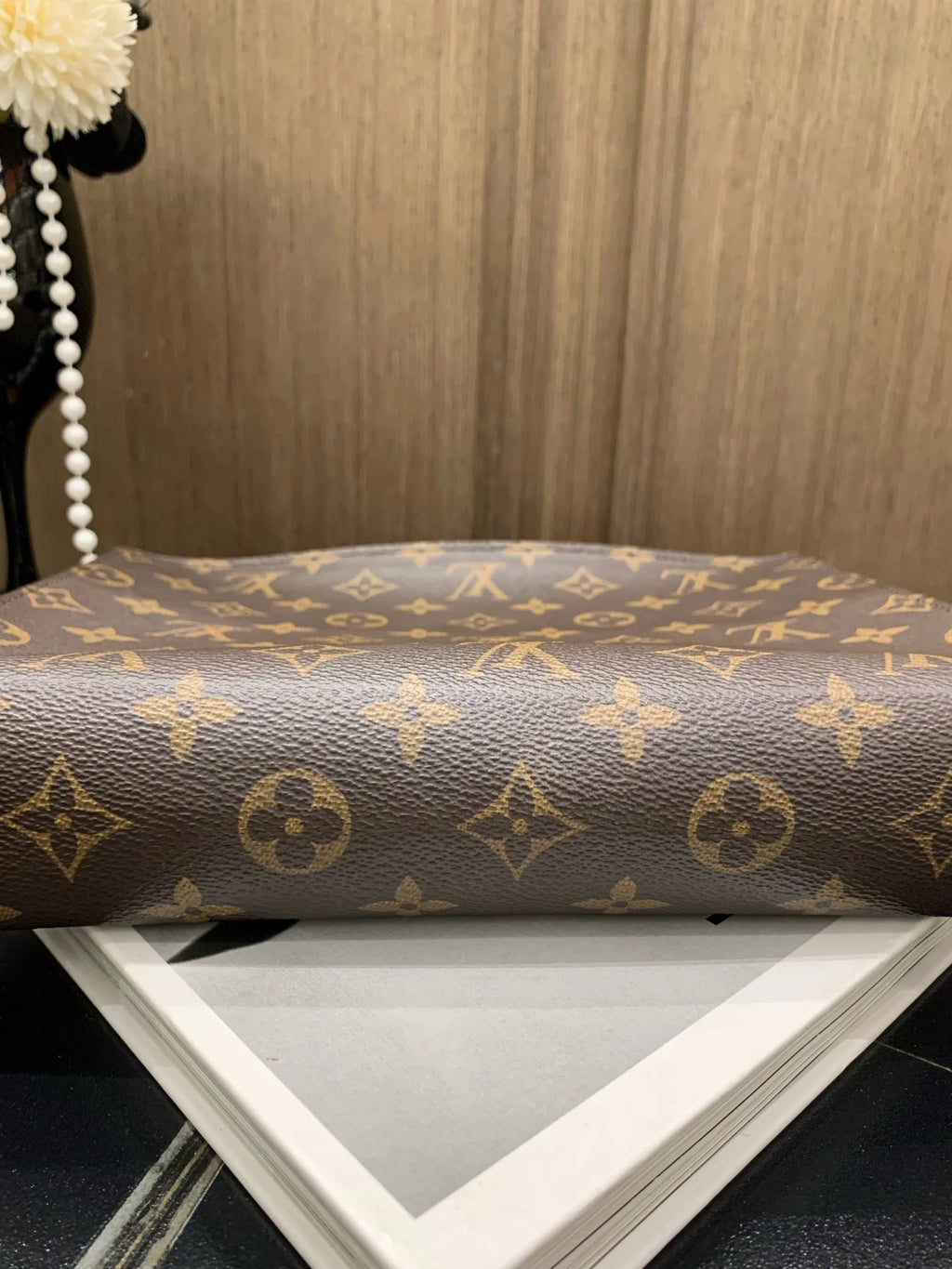 Louis Vuitton Monogram Canvas Toiletry Clutch Bag For Women
